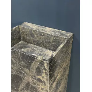 Раковина из китайского мрамора Yellow Spider 