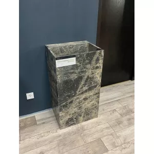 Раковина из китайского мрамора Yellow Spider 