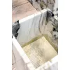 Кашпо из мрамора White&Green