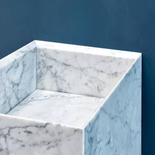 Раковина из мрамора Bianco Carrara