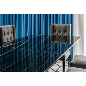 Мрамор Nero Marquina